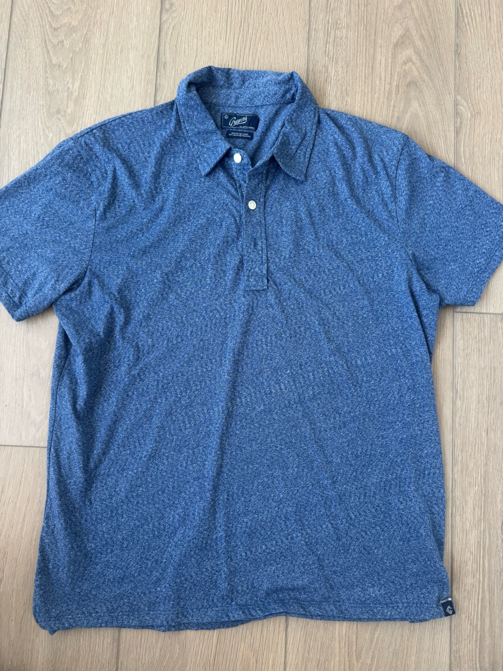 Grayers XL Heather Blue Men’s Polo